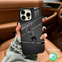 Roger Federer Tennis Legend For IPhone17 16 15 14 13 12 11 Plus Pro Max Plus Wireless Charger Phone Case iPhone12