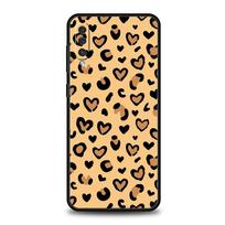Sexy Trendy Leopard Print Case For Samsung A56 A36 A26 A54 A52 A24 A14 A50 A72 A70 A06 A12 A22 A34 A42 A32 A04s A16 5G Cover For Samsung A20e beige