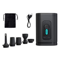 1 Set Electric Air Pump Portable Rechargeable Air Pump Swimming Pool Air Mattress Pump for Home Camping Beach juoda