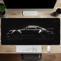 Black Car Mouse Pad for Desktop multifunction XXL Mousepad Racing Keyboard Gaming Mousepads Office Computer PC Gamer Desk Mat 800x400x2mm gray