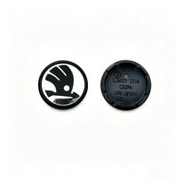 4pcs 56MM Wheel Center Cap for Skoda Octavia Rapid Fabia Superb Kodiaq, SKODA Tire Modification Hub Cover