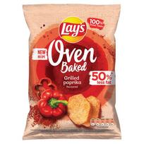 Lay's Kepti orkaitėje Formuoti bulvių traškučiai su keptų pipirų skoniu 110g