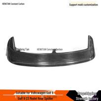 Carbon Fiber Roof Spoiler & Rear Diffuser for Volkswagen Golf 8 (2021+) Carbon Fiber