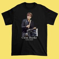 Clem Burke The Drummer Black Cotton Shirt Unisex All Size Gift For Fan HRN13 S įvairiaspalvis