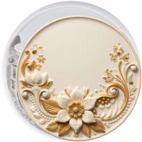 Baroque Photo Frame Silicone Mold Picture Frames Fondant Molds Cake Decorating Tools Cupcake Topper Candy Resin Clay Chocolate Gumpaste Mold pilka spalva