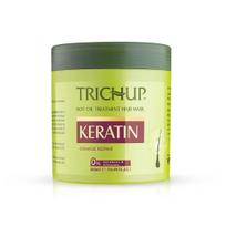 Trichup Keratin Hair Mask 500 Ml For Dry Damaged Hair Frizz Control Split End Care Smooth Shine Deep Conditioning