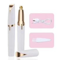 Electric Eyebrow Trimmer Electric Face Eyebrow Hair Trimmer Mini Portable Women Body Shaver Remover Blade Eye Rechargeable auksas