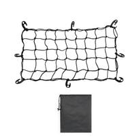 Camping Cart Luggage Net Camping Trolleys Luggage Net Folding Cargo Net Beach Cart Wagon Cart Heavy Duty Tie Rod Tool 120x90cm gray