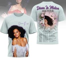 Hot Special Diana In Motion 2026 3D Unisex All Size Shirt LW953 S