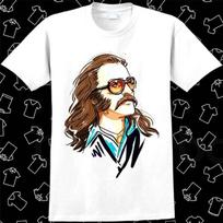 Cem Karaca Turkish Anatolian Rock Star T Shirt 1054 XL brown