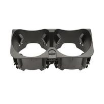 Center Insert Dual Cup Holder Daily Commuting Black,Carbon Fiber Accommodates Bottles And Thermoses Spill-resistant Secure Fit