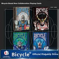 BICYCLE Bandai Gundam Model Official Playing Cards Figure Unicorn Assault Freedom Seed Card Set 1 Deck