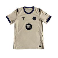 Nike FC Barcelona 2025/26 rungtynių išvykos vyriški Kobe Dri-FIT Adv futbolo autentiški marškinėliai HJ4554-784 S smėlis