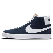 Nike Sb Zoom Blazer Mid Navy White 864349-401 37.5