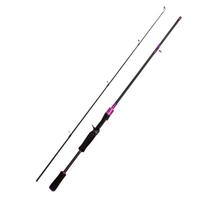 Purple Lure Carbon Rod Set: Complete Beginner's Kit with Long Cast & Blackfish Rod 1.65m