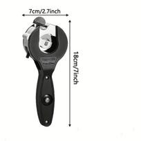 Ratchet vamzdžių pjoviklis 8-29mm Universalus nerūdijančio plieno vario aliuminio Ratchet žirklės Žarnos pjovimo rankiniai įrankiai juoda