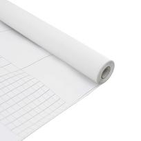 vidaXL Langų plėvelės, baltos spalvos, PVC, matinės