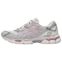 Asics GEL NYC Kvėpuojantys žemi bėgimo bateliai Vyriški Pilki Rožiniai 1203A383-028 37