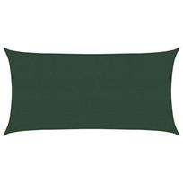 vidaXL Uždanga nuo saulės, tamsiai žalios spalvos, 2x4m, HDPE, 160g/m²