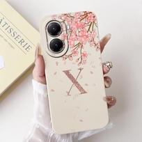 For Xiaomi Poco X7 Pro 5G Case Luxury A Z Letters Cover Shockproof Soft TPU Phone Case For Xiaomi Poco X7 PocoX7 Pro Fundas Bags Xiaomi Poco X7 gray