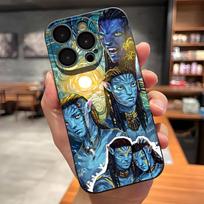 A-Avatar Phone Case For IPhone 17 Pro Max 15 Pro 16 14 Plus 12 13 Mini 11 Pro Shockproof Soft Cover iPhone14 Plus black