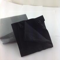 Three-Eye Fine Fiber Logo Glasses Cleaning Cloth 12.5x12.5cm for Sunglasses Lens Wiping 12.5*12.5 (100 pcs) juoda