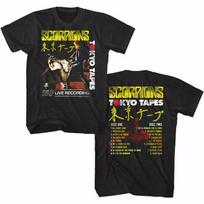 Scorpions Tokyo Tapes Album Shirt Scorpions Shirt Scorpions Retro Vintage Tee S brown
