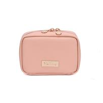 Cosmetic Bag Skin Feeling Pu Leather Portable Travel Portable Storage Wash Bag High Value Simple Large Capacity Bag