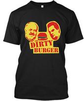 Limited New The Dirty Burger Freshly Ground Beef Griddled Logo T-Shirt S-4XL M yellow
