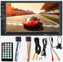 Car radio android GPS bluetooth USB 2DIN LCD 7  + HD reversing camera