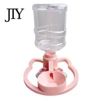Stable Cat Water Feeder Stand Automatic Dispenser, Fits Standard Pet Dispenser for Cats Bottles, Filter-free Drinking Station Indoor Kitten Puppy Easy