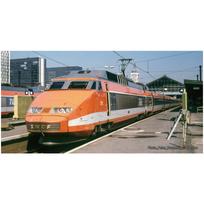 N Gauge KATO TGV first rail basic set No10-2083 Sud-Est (Europe's high-speed line) 5-car (model train) oranžinė