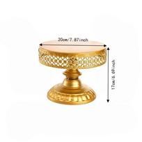 Stainless Steel Dessert Display Stand Lace Design Cake Holder Elegant Dessert Stand  Wedding Party S