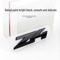 BMW Z4 M40i Juodas bagažinės raidžių emblemos lipdukas Dekoras Standard gray