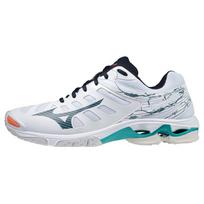 Mizuno Wave Voltage Volleyball Shoes Unisex Shoes White Gray V1GA216036 36.5 white