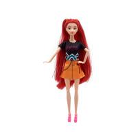 %New Anime Kpop Demon Hunters, Doll PVC vinyl figurine Toy Doll 11 joints are movable brown