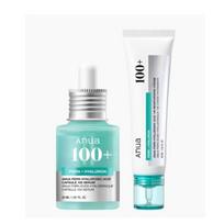 Anua PDRN Wrinkle Care Skincare Set (Ampoule 30ml + Cream 60ml) ample&cream white
