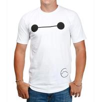 Didvyrių 6 Baymax Akys 100% Medvilnės Marškinėliai Vyriški Marškinėliai Viršus M white