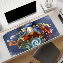 Cartoon AAvatars the LLast AAirbenderS Mouse Pad Nonslip Rubber Gamer Computer Mat Decoracion Deskmat Laptop Office Large SBD400x800x2mm