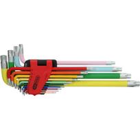 KS Tools Torx kampinių raktų rinkinys, ypač ilgas, 14 dalių (151.4440)