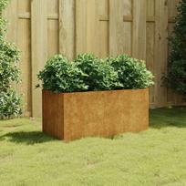 Lovelis 80x40x40cm Corten plienas