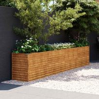 Pakelta sodo lysvė 385x50x69cm Corten plienas