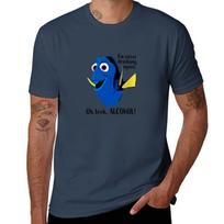 Dory Im Never Drinking Again Tshirt Running Gym Short Sleeve Sports Tee S