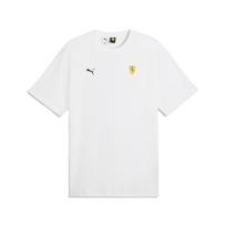 Puma Scuderia Ferrari Short Sleeve Solid Color Crew Neck T-Shirt Men tops 637015-04 S