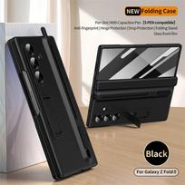 For Samsung Galaxy Z Fold 8ultra 7 6 5 4 With Touch Pen & Telescopic Slot Phone Case Full Hinge Screen Protect Film Bracket Cove Galaxy Z Fold3 juoda