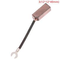 High Copper J164 Generator Carbon Brush 8 10 12.5Mm Dc Conductive Brushes Replaceable Power Tool 3(12*12*40mm)