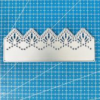 Maple Leaf Lace Edge Border Metal Cutting Dies for DIY Scrapbooking Album Embossing Paper Cards Decorative Crafts dies sidabras