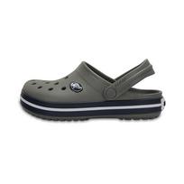 Crocs Simple And Comfortable Clogs Kids Sandals Dark-Gray 204537-05H 28-29 black