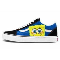 Vans SpongeBob SquarePants X Old Skool 'Smile Patch' Vans VN0A38G19XD 43 blue