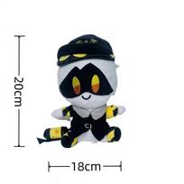 Žmogžudystės dronai pliušinis žaislas UZI Anime žmogžudystės dronai Mažas robotas lėlė berniukai mergaitės žaislai vaikams gimtadienio dovanos populiarūs žaislai black